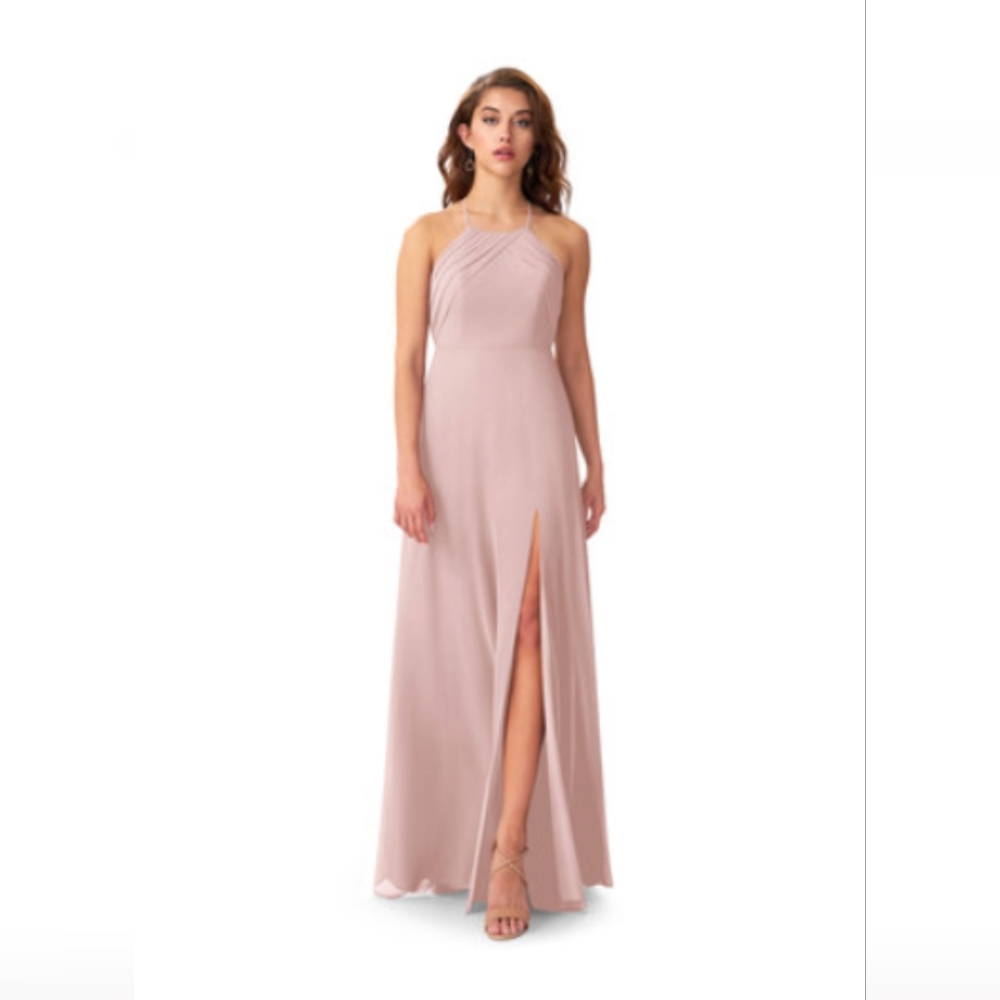 Azazie Cecile	in Dusty Rose